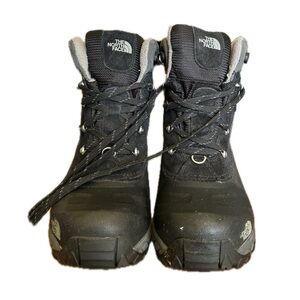 The North Face Black and Gray Winter Boots